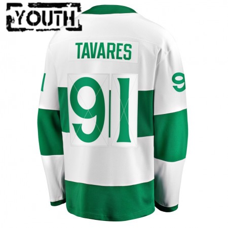 Kinder Eishockey Toronto Maple Leafs Toronto St. Patricks Trikot John Tavares 91 Weiß Vintage Authentic